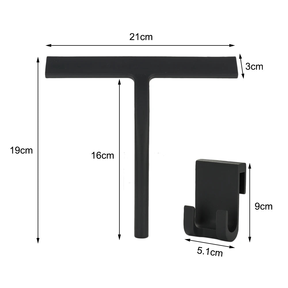 Shower Squeegee Window Squeegee Glass Cleaner Window Wiper Scraper Cleaning for a Shower Stall Bathroom Accessories