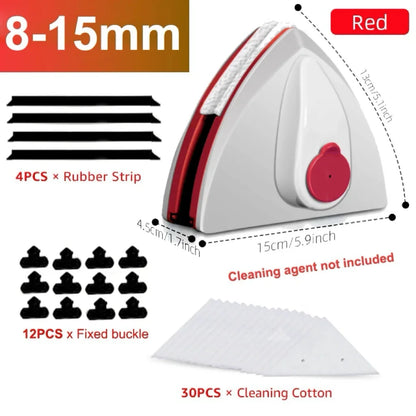Revolutionary Double-Sided Magnetic Window Cleaner with Automatic Water Discharge for Effortless and Streak-Free Window Maintenance
