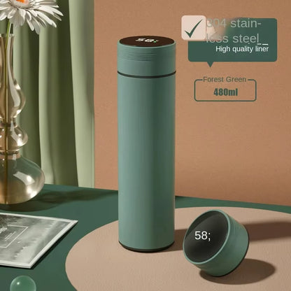 Premium 500ml Digital Thermos Bottle with 304 Stainless Steel Construction and Advanced Temperature Display