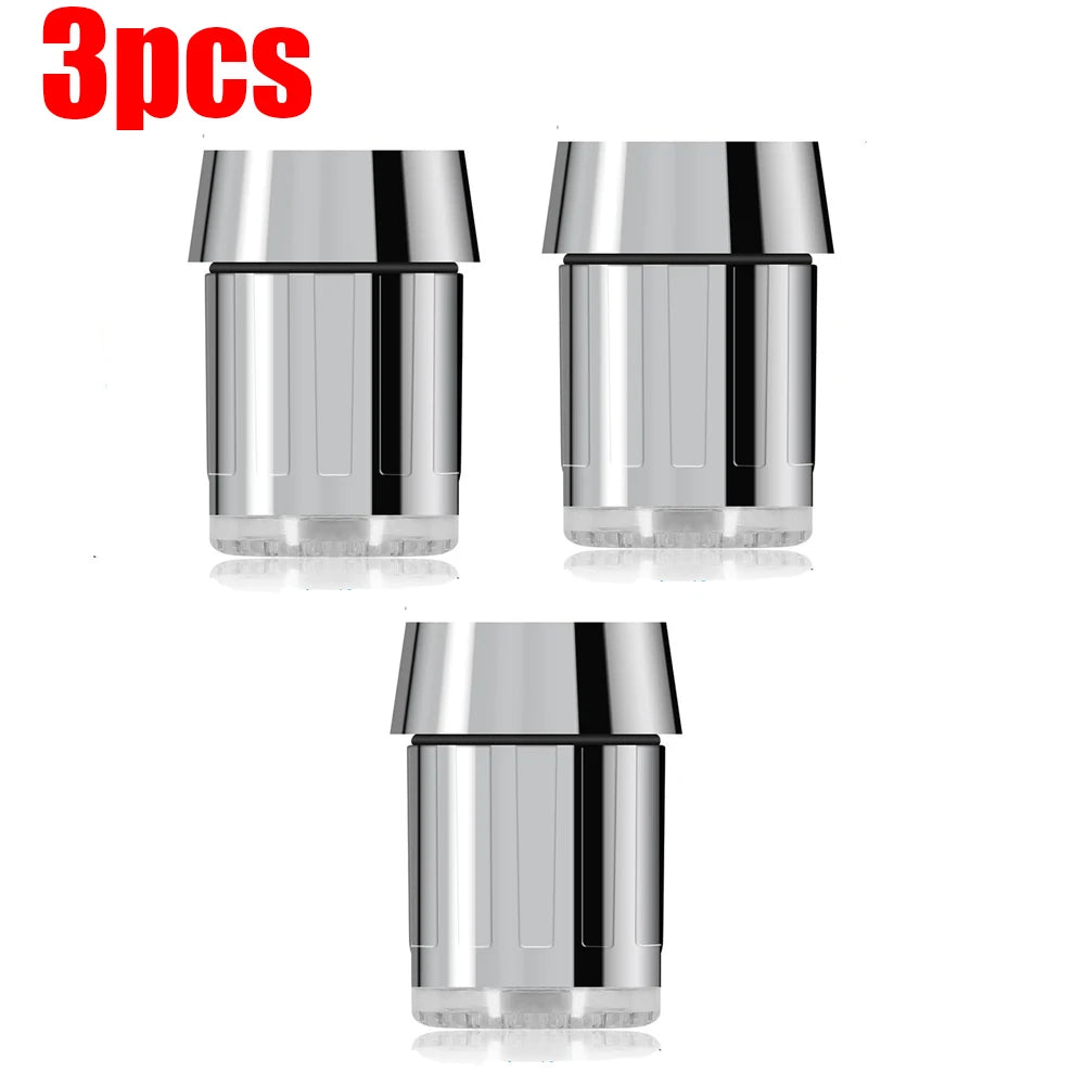 Transform Your Water Experience with the 7-Color LED Faucet Aerator for Kitchen and Bathroom
