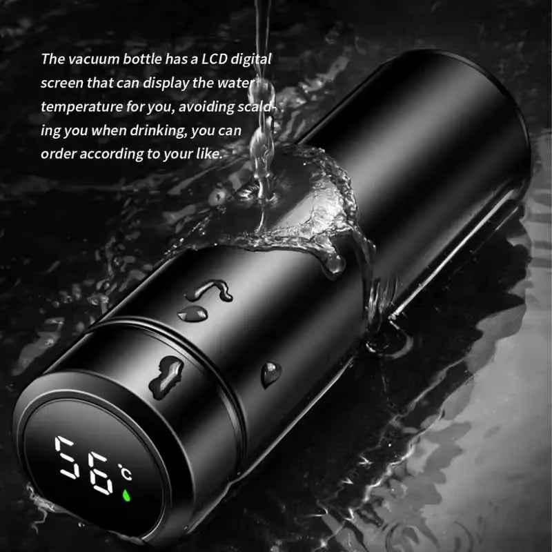 Premium 500ml Digital Thermos Bottle with 304 Stainless Steel Construction and Advanced Temperature Display