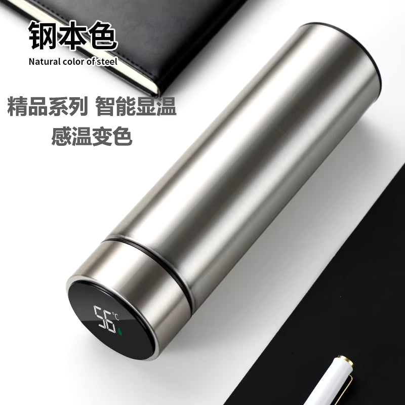 Premium 500ml Digital Thermos Bottle with 304 Stainless Steel Construction and Advanced Temperature Display