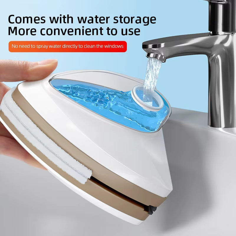Revolutionary Double-Sided Magnetic Window Cleaner with Automatic Water Discharge for Effortless and Streak-Free Window Maintenance