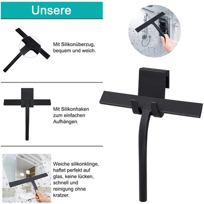 Shower Squeegee Window Squeegee Glass Cleaner Window Wiper Scraper Cleaning for a Shower Stall Bathroom Accessories