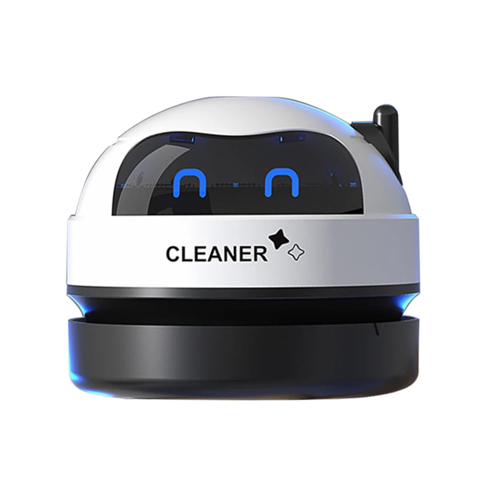 Mini Portable USB Rechargeable Vacuum Cleaner - Effortlessly Clean Your Desk and Pet Hair with Detachable Nozzle