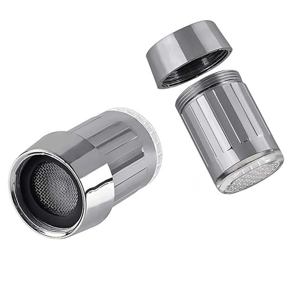 Transform Your Water Experience with the 7-Color LED Faucet Aerator for Kitchen and Bathroom
