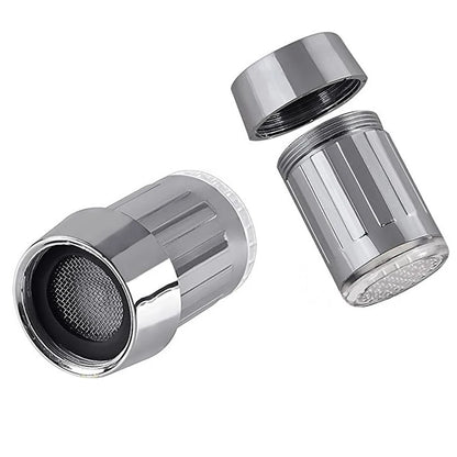 Transform Your Water Experience with the 7-Color LED Faucet Aerator for Kitchen and Bathroom