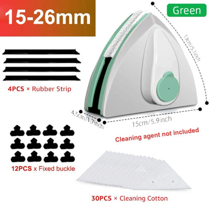 Revolutionary Double-Sided Magnetic Window Cleaner with Automatic Water Discharge for Effortless and Streak-Free Window Maintenance