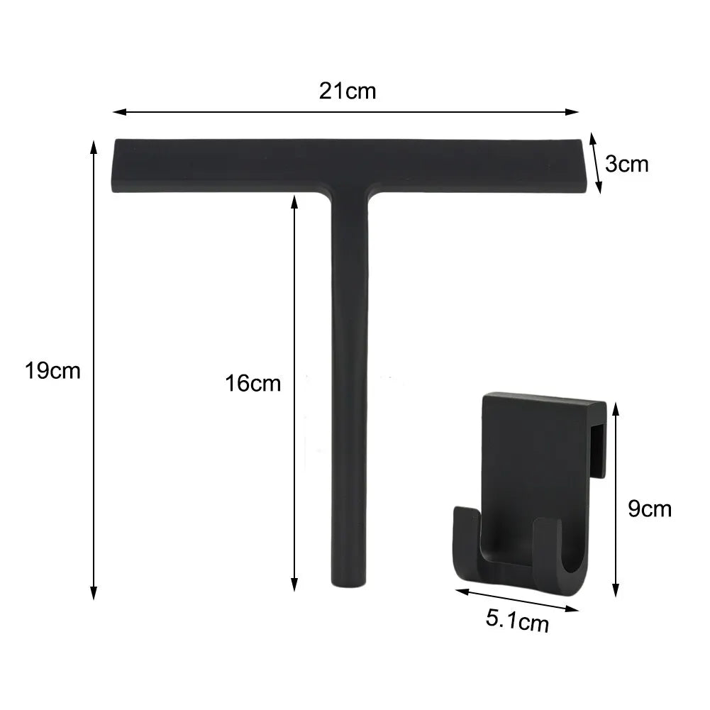 Shower Squeegee Window Squeegee Glass Cleaner Window Wiper Scraper Cleaning for a Shower Stall Bathroom Accessories