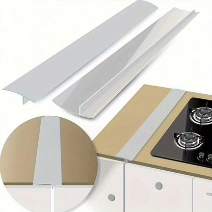 Transform Your Kitchen with Our Premium Silicone Gap Strip - The Ultimate Anti-Oil and Anti-Stain Solution for Your Gas Stove!