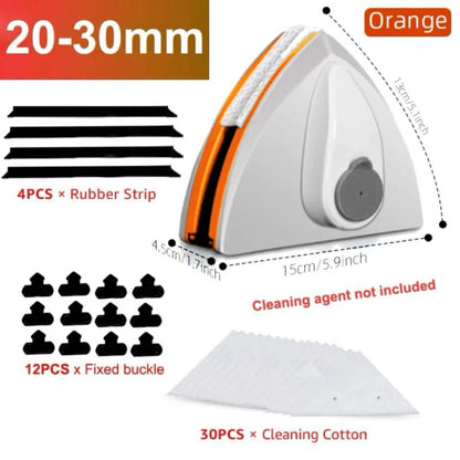Revolutionary Double-Sided Magnetic Window Cleaner with Automatic Water Discharge for Effortless and Streak-Free Window Maintenance
