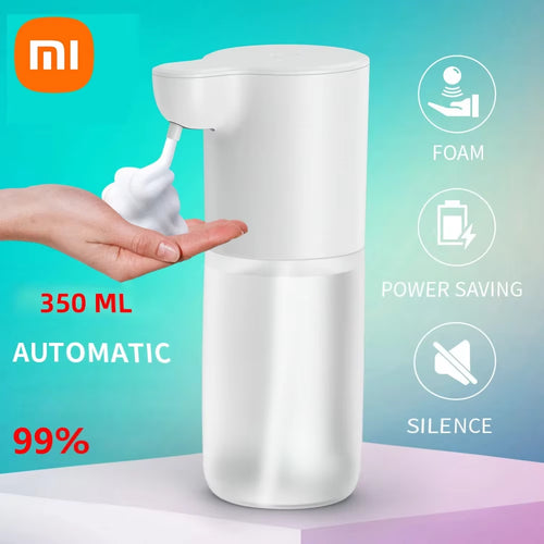 Xiaomi Automatic Induction Foam Soap Dispenser - USB Rechargeable Touchless Hand Wash System for Kitchen and Bathroom with 2000mAh Battery